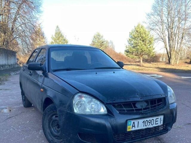 Черный ВАЗ 2170 Priora, объемом двигателя 1.6 л и пробегом 3 тыс. км за 1090 $, фото 1 на Automoto.ua