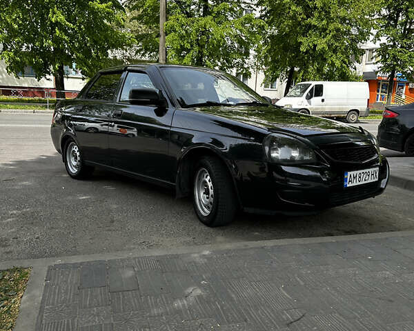 Чорний ВАЗ 2170 Priora, об'ємом двигуна 1.6 л та пробігом 160 тис. км за 2700 $, фото 1 на Automoto.ua