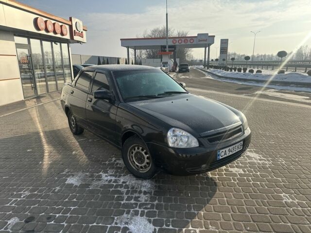 Чорний ВАЗ 2170 Priora, об'ємом двигуна 1.6 л та пробігом 200 тис. км за 1850 $, фото 1 на Automoto.ua