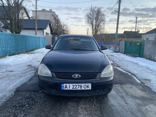 Чорний ВАЗ 2170 Priora, об'ємом двигуна 1.6 л та пробігом 425 тис. км за 1900 $, фото 1 на Automoto.ua