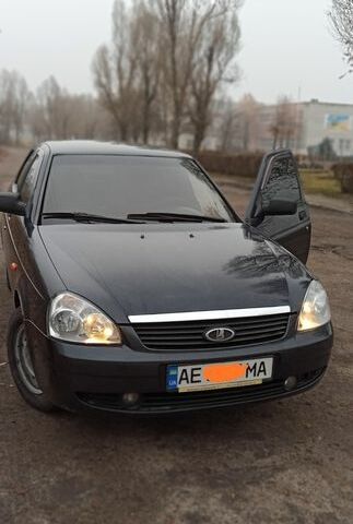 Чорний ВАЗ 2170 Priora, об'ємом двигуна 1.6 л та пробігом 124 тис. км за 3749 $, фото 1 на Automoto.ua