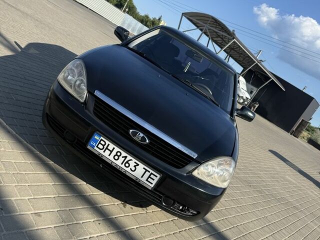Чорний ВАЗ 2170 Priora, об'ємом двигуна 1.6 л та пробігом 200 тис. км за 2100 $, фото 1 на Automoto.ua