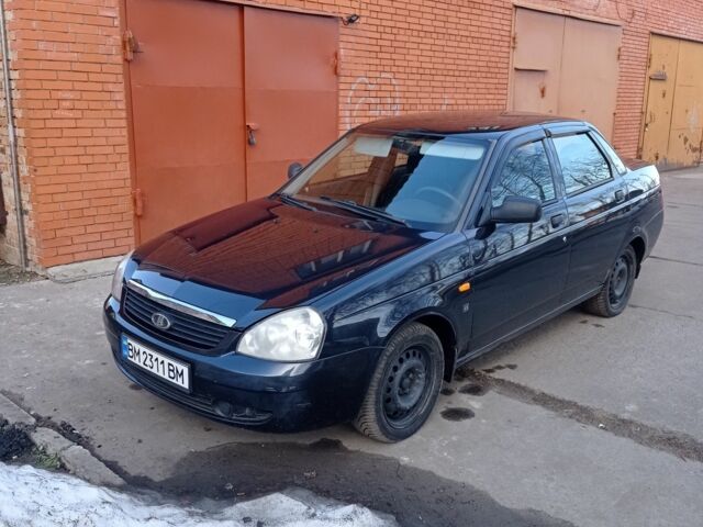 Черный ВАЗ 2170 Priora, объемом двигателя 1.6 л и пробегом 183 тыс. км за 2600 $, фото 1 на Automoto.ua