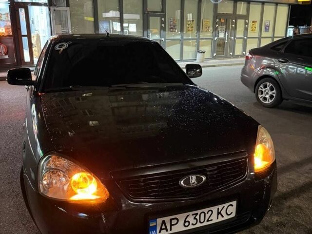 Чорний ВАЗ 2170 Priora, об'ємом двигуна 1.6 л та пробігом 170 тис. км за 3500 $, фото 1 на Automoto.ua