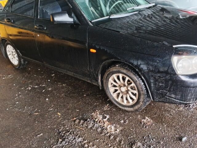 Черный ВАЗ 2170 Priora, объемом двигателя 1.6 л и пробегом 280 тыс. км за 1500 $, фото 1 на Automoto.ua