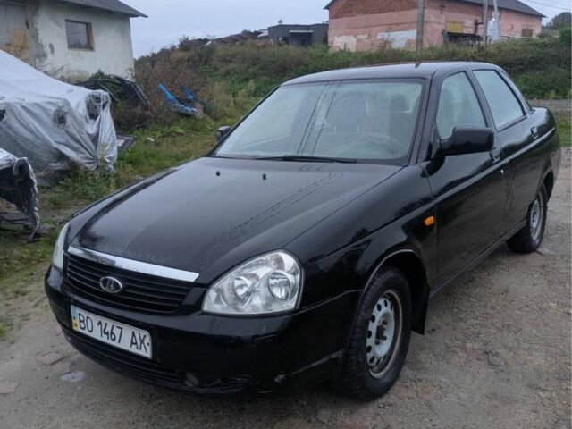 Чорний ВАЗ 2170 Priora, об'ємом двигуна 1.6 л та пробігом 150 тис. км за 1550 $, фото 1 на Automoto.ua