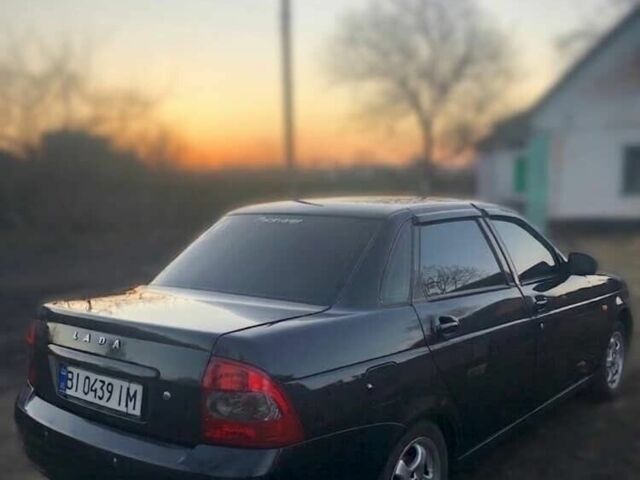 Черный ВАЗ 2170 Priora, объемом двигателя 1.6 л и пробегом 138 тыс. км за 2450 $, фото 1 на Automoto.ua