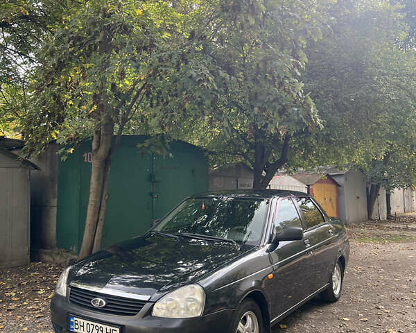 Черный ВАЗ 2170 Priora, объемом двигателя 1.6 л и пробегом 114 тыс. км за 2800 $, фото 1 на Automoto.ua