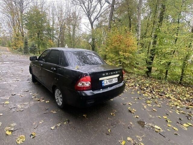 Черный ВАЗ 2170 Priora, объемом двигателя 1.6 л и пробегом 145 тыс. км за 1502 $, фото 1 на Automoto.ua