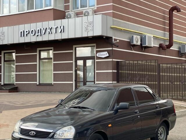 Чорний ВАЗ 2170 Priora, об'ємом двигуна 1.6 л та пробігом 3 тис. км за 1949 $, фото 1 на Automoto.ua