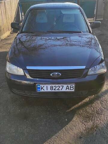 Черный ВАЗ 2170 Priora, объемом двигателя 1.6 л и пробегом 194 тыс. км за 3000 $, фото 1 на Automoto.ua
