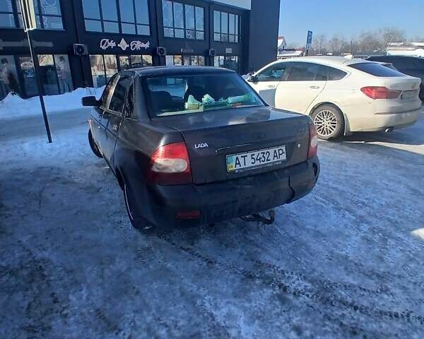 Черный ВАЗ 2170 Priora, объемом двигателя 1.6 л и пробегом 182 тыс. км за 1550 $, фото 1 на Automoto.ua