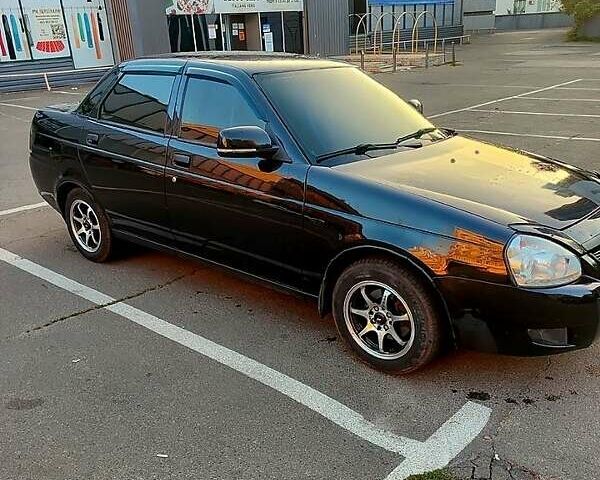 Черный ВАЗ 2170 Priora, объемом двигателя 1.6 л и пробегом 294 тыс. км за 2500 $, фото 1 на Automoto.ua