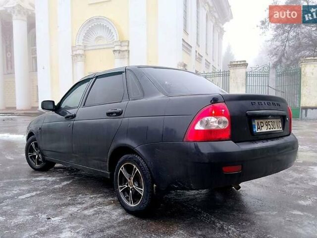 Черный ВАЗ 2170 Priora, объемом двигателя 1.6 л и пробегом 210 тыс. км за 3300 $, фото 1 на Automoto.ua