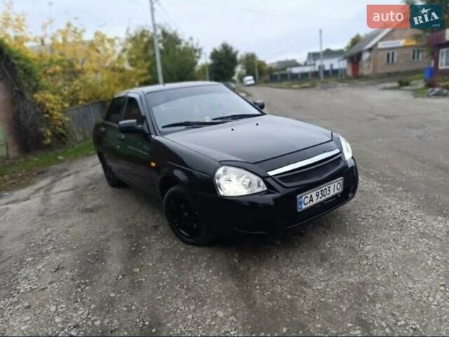 Черный ВАЗ 2170 Priora, объемом двигателя 1.6 л и пробегом 142 тыс. км за 2499 $, фото 1 на Automoto.ua