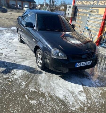 Чорний ВАЗ 2170 Priora, об'ємом двигуна 1.6 л та пробігом 260 тис. км за 2000 $, фото 1 на Automoto.ua