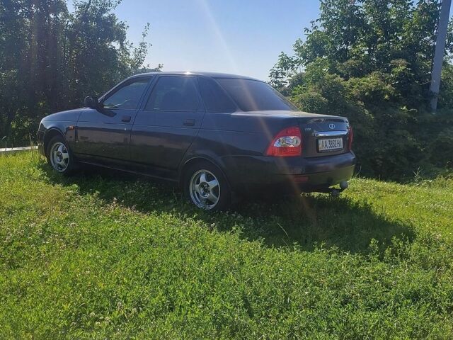 Черный ВАЗ 2170 Priora, объемом двигателя 1.6 л и пробегом 163 тыс. км за 2500 $, фото 1 на Automoto.ua