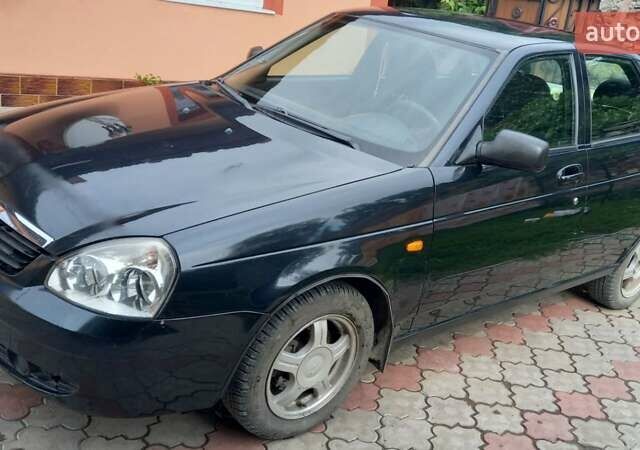 Черный ВАЗ 2170 Priora, объемом двигателя 1.6 л и пробегом 145 тыс. км за 2800 $, фото 1 на Automoto.ua