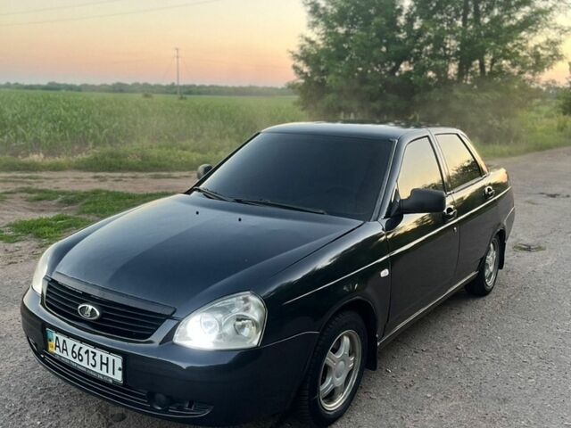 Черный ВАЗ 2170 Priora, объемом двигателя 1.6 л и пробегом 270 тыс. км за 2300 $, фото 1 на Automoto.ua