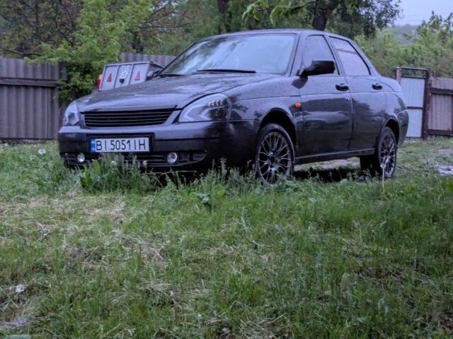 Черный ВАЗ 2170 Priora, объемом двигателя 1.6 л и пробегом 226 тыс. км за 2500 $, фото 1 на Automoto.ua