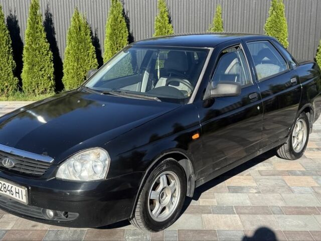 Чорний ВАЗ 2170 Priora, об'ємом двигуна 1.6 л та пробігом 200 тис. км за 1757 $, фото 1 на Automoto.ua