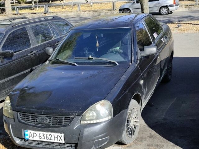 Черный ВАЗ 2170 Priora, объемом двигателя 1.6 л и пробегом 175 тыс. км за 2100 $, фото 1 на Automoto.ua