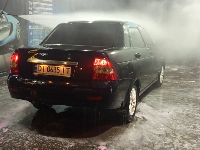 Чорний ВАЗ 2170 Priora, об'ємом двигуна 1.6 л та пробігом 90 тис. км за 2011 $, фото 1 на Automoto.ua