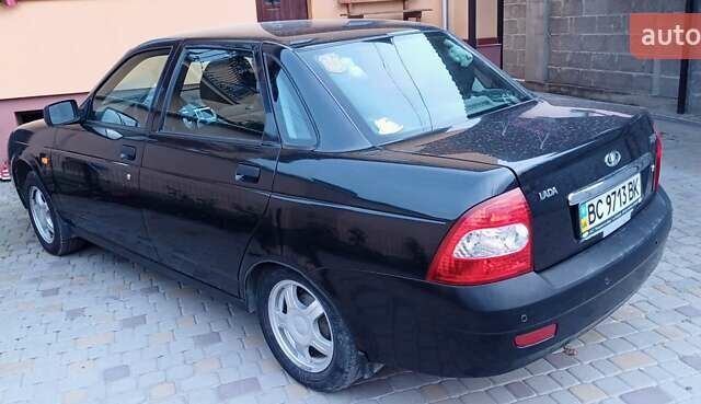 Черный ВАЗ 2170 Priora, объемом двигателя 1.6 л и пробегом 175 тыс. км за 2950 $, фото 1 на Automoto.ua