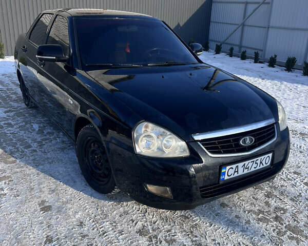 Чорний ВАЗ 2170 Priora, об'ємом двигуна 1.6 л та пробігом 398 тис. км за 2200 $, фото 1 на Automoto.ua