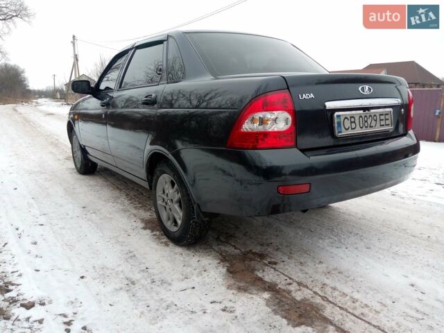 Черный ВАЗ 2170 Priora, объемом двигателя 1.6 л и пробегом 240 тыс. км за 3350 $, фото 1 на Automoto.ua