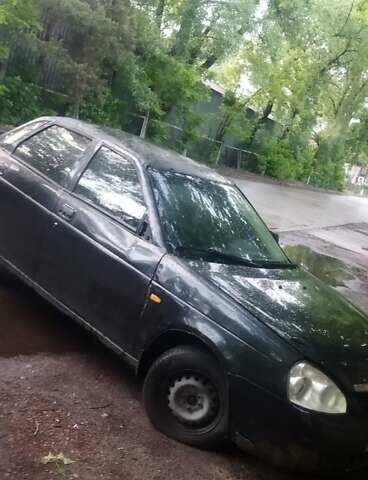 Черный ВАЗ 2170 Priora, объемом двигателя 1.6 л и пробегом 238 тыс. км за 1400 $, фото 1 на Automoto.ua