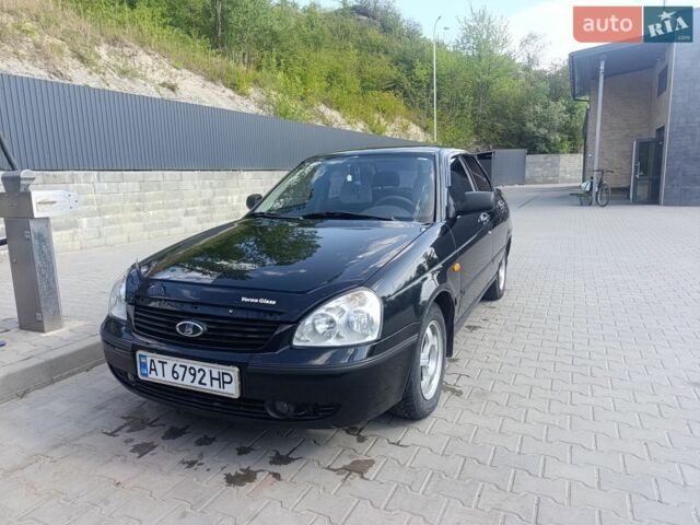 Черный ВАЗ 2170 Priora, объемом двигателя 1.6 л и пробегом 157 тыс. км за 2999 $, фото 1 на Automoto.ua