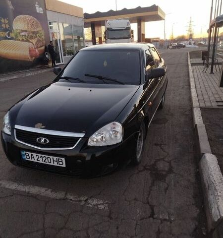 Черный ВАЗ 2170 Priora, объемом двигателя 1.6 л и пробегом 221 тыс. км за 1800 $, фото 1 на Automoto.ua