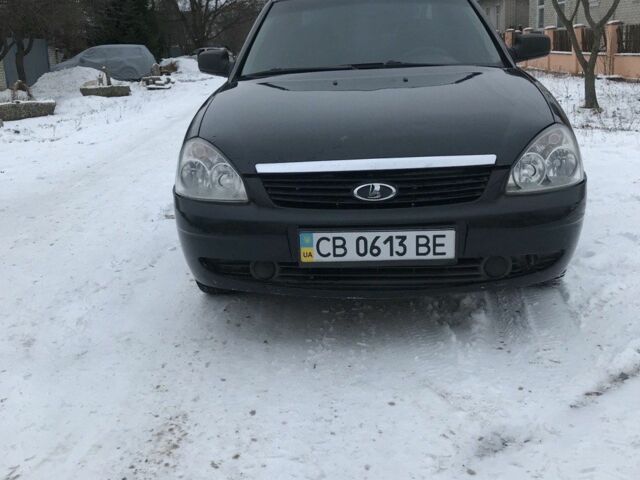 Чорний ВАЗ 2170 Priora, об'ємом двигуна 1.6 л та пробігом 170 тис. км за 2387 $, фото 1 на Automoto.ua