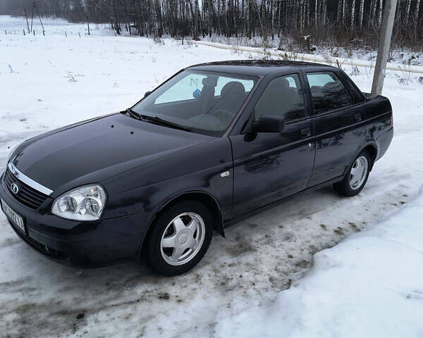 Чорний ВАЗ 2170 Priora, об'ємом двигуна 1.6 л та пробігом 80 тис. км за 2700 $, фото 1 на Automoto.ua