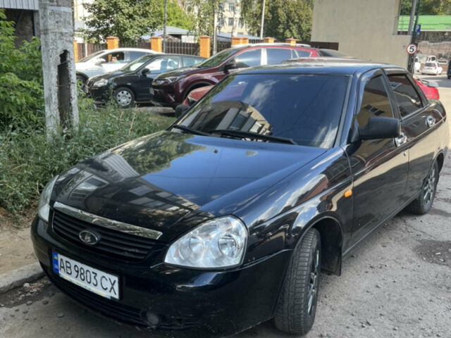 Чорний ВАЗ 2170 Priora, об'ємом двигуна 1.6 л та пробігом 198 тис. км за 3500 $, фото 1 на Automoto.ua