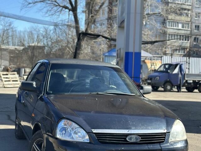 Черный ВАЗ 2170 Priora, объемом двигателя 1.6 л и пробегом 100 тыс. км за 1300 $, фото 1 на Automoto.ua