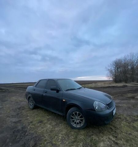 Черный ВАЗ 2170 Priora, объемом двигателя 1.6 л и пробегом 200 тыс. км за 2500 $, фото 1 на Automoto.ua