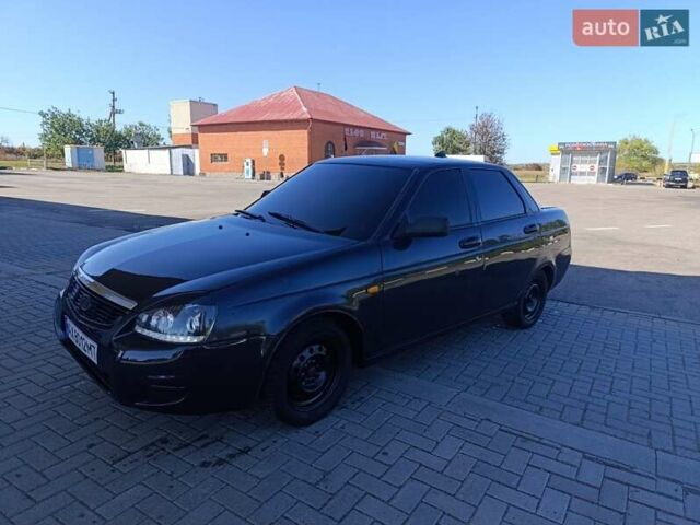 Чорний ВАЗ 2170 Priora, об'ємом двигуна 1.6 л та пробігом 284 тис. км за 1800 $, фото 1 на Automoto.ua