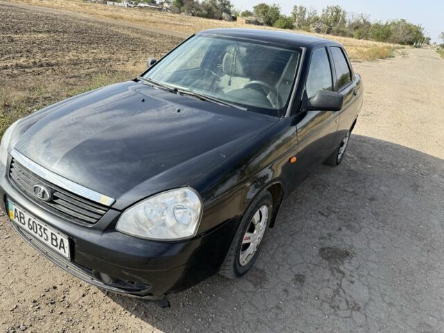 Чорний ВАЗ 2170 Priora, об'ємом двигуна 1.6 л та пробігом 130 тис. км за 1600 $, фото 1 на Automoto.ua