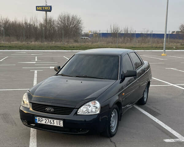 Черный ВАЗ 2170 Priora, объемом двигателя 1.6 л и пробегом 200 тыс. км за 2650 $, фото 1 на Automoto.ua