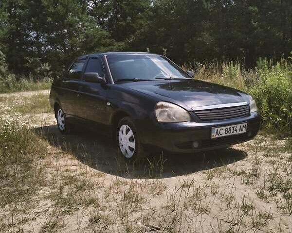 Черный ВАЗ 2170 Priora, объемом двигателя 1.6 л и пробегом 173 тыс. км за 1300 $, фото 1 на Automoto.ua