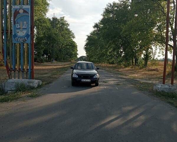 Черный ВАЗ 2170 Priora, объемом двигателя 1.6 л и пробегом 255 тыс. км за 3300 $, фото 1 на Automoto.ua