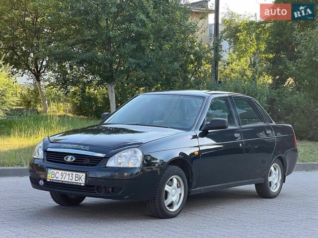 Черный ВАЗ 2170 Priora, объемом двигателя 1.6 л и пробегом 179 тыс. км за 2000 $, фото 1 на Automoto.ua