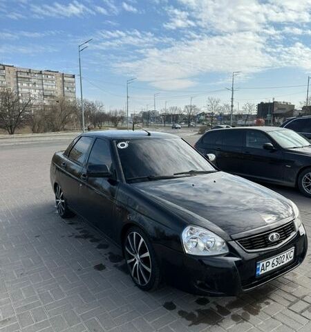 Черный ВАЗ 2170 Priora, объемом двигателя 1.6 л и пробегом 170 тыс. км за 3500 $, фото 1 на Automoto.ua