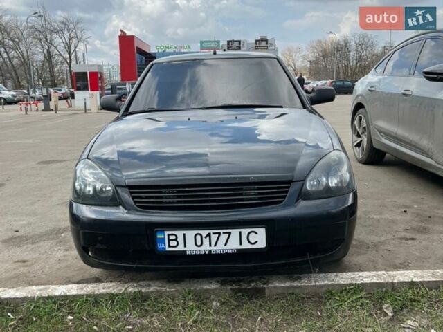 Черный ВАЗ 2170 Priora, объемом двигателя 1.6 л и пробегом 175 тыс. км за 3600 $, фото 1 на Automoto.ua