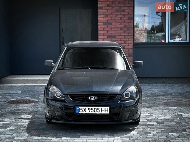 Черный ВАЗ 2170 Priora, объемом двигателя 1.6 л и пробегом 152 тыс. км за 2200 $, фото 1 на Automoto.ua