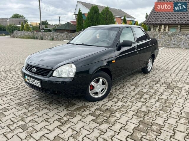 Чорний ВАЗ 2170 Priora, об'ємом двигуна 1.6 л та пробігом 120 тис. км за 2200 $, фото 1 на Automoto.ua