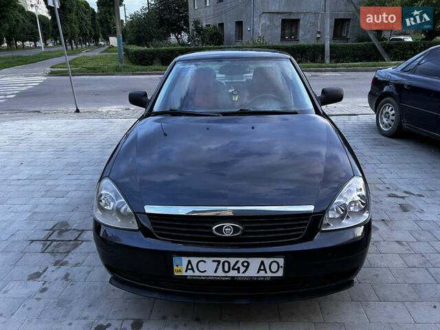 Черный ВАЗ 2170 Priora, объемом двигателя 1.6 л и пробегом 230 тыс. км за 2799 $, фото 1 на Automoto.ua