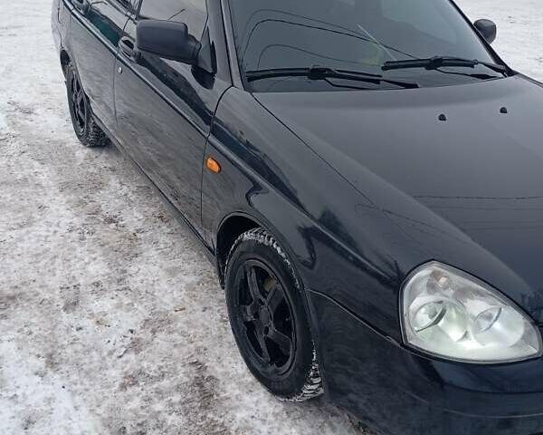 Чорний ВАЗ 2170 Priora, об'ємом двигуна 1.6 л та пробігом 220 тис. км за 2700 $, фото 1 на Automoto.ua